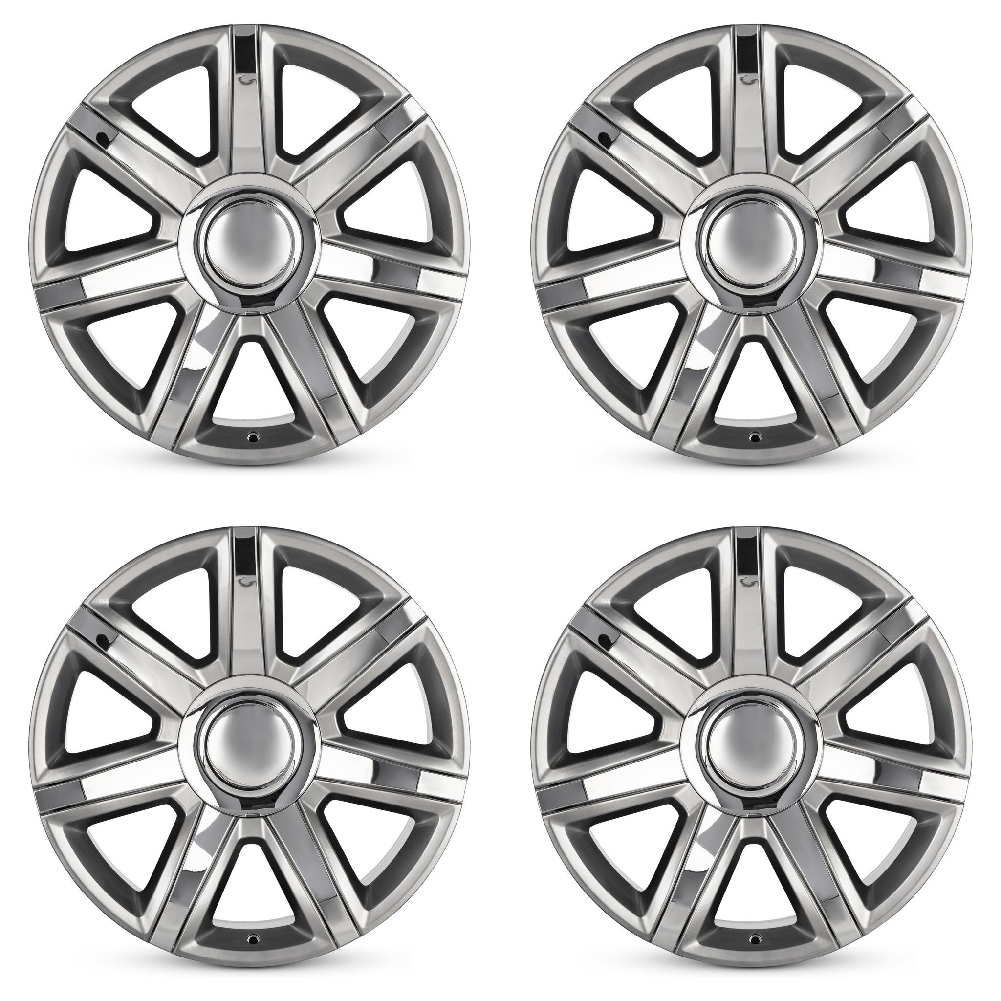 2015-2023 Cadillac Escalade 22x9 Painted Hyper Silver Alloy Rims - Set of 4 Wheels