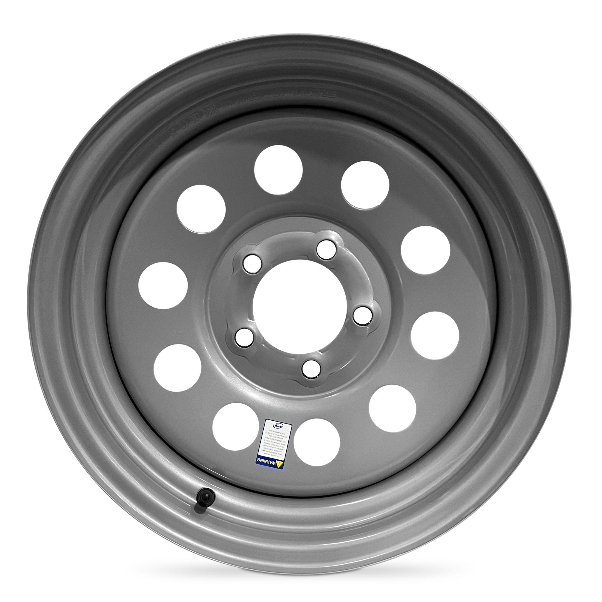 Road Ready Steel Trailer Wheel 15x6, 5-114.3, Load 2830lb