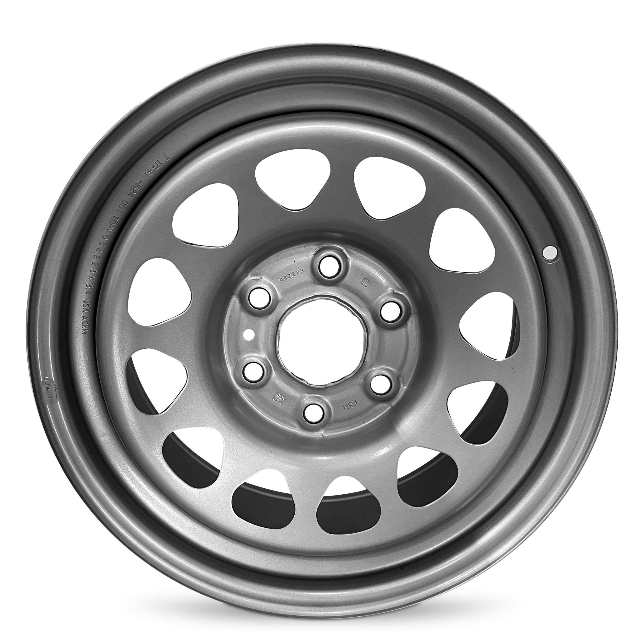 2019-2025 17x8 Chevrolet Silverado 1500 Genuine OEM Take-Off Steel Wheel / Rim