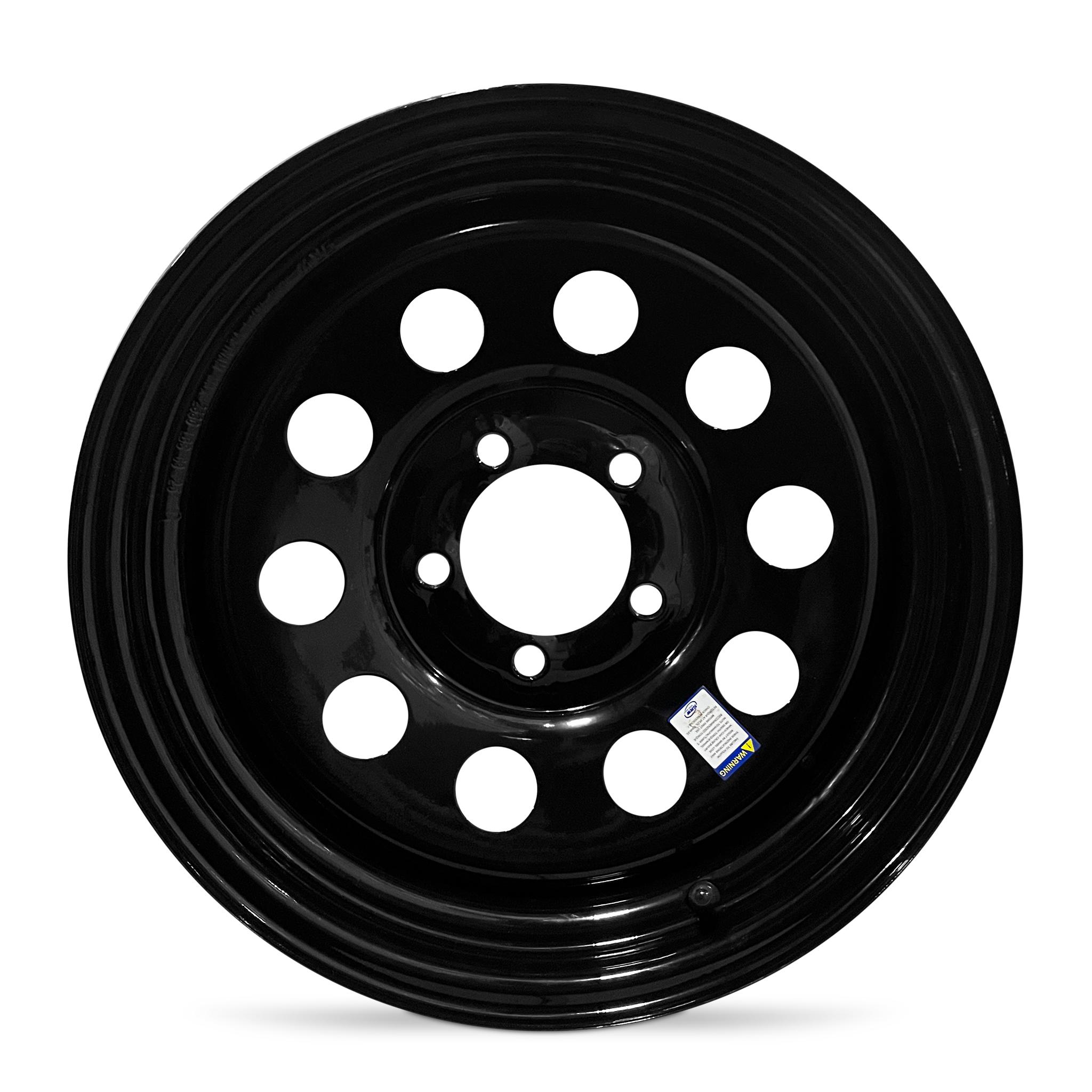 Road Ready Steel Trailer Wheel 15x6, 5-114.3, Load 2830lb