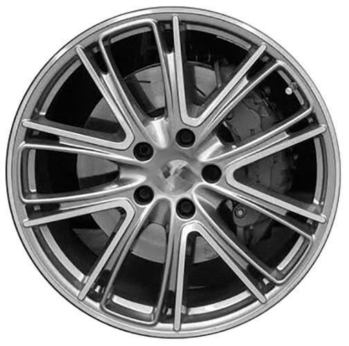 2017-2023 Porsche Panamera Front 21x9.5 Genuine OEM Alloy Wheel / Rim