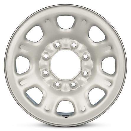 2011-2025 18x8 Chevrolet Silverado 3500 SRW Steel Wheel / Rim