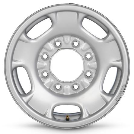 2011-2023 17x7.5 Chevrolet Silverado 3500 Genuine OEM Take-Off Steel Wheel / Rim