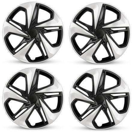 2019-2021 Honda Civic Four Piece 16 Inch Set Silver Wheel Cover Caps / Hubcaps