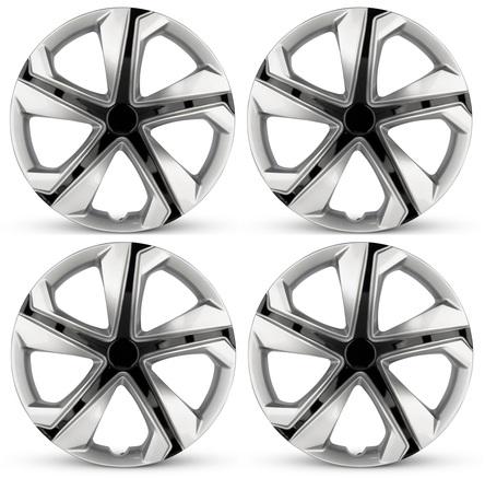 2016-2018 Honda Civic Four Piece Set Silver Wheel Cover Caps / Hubcaps
