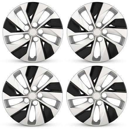2019-2021 Nissan Altima Four Piece Set Silver Wheel Cover Caps / Hubcaps