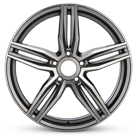 Romac Venom 19x8.5 Gloss Machine Face Alloy Custom Wheel / Rim