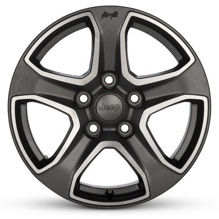 2018-2020 17x7.5 Jeep Wrangler Genuine OEM Take-Off Alloy Wheel / Rim