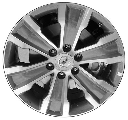 2016-2024 20x8 Nissan Titan Genuine OEM Alloy Wheel / Rim